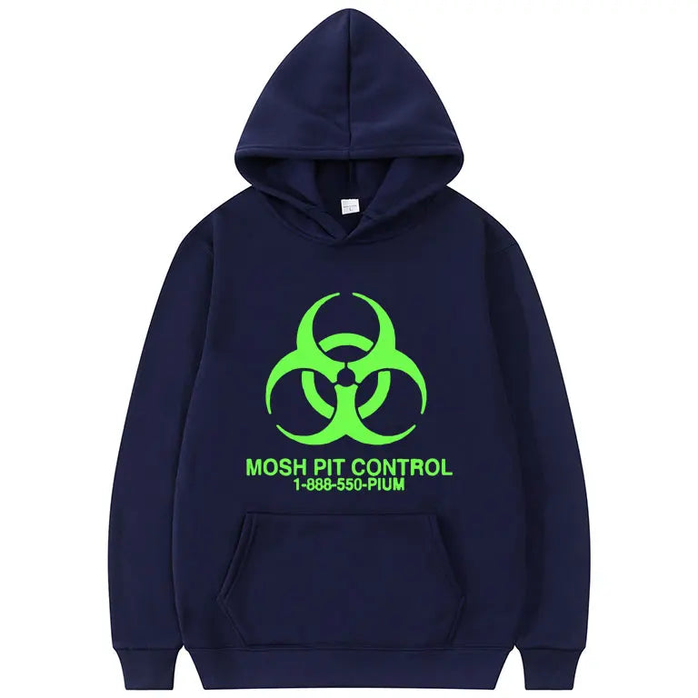 Homixide Gang Mosh Pit Control Hoodie Men Women Hip Hop Oversized Sweatshirt Playboi Carti Opium Merch Sweatshirt HXG Clothes