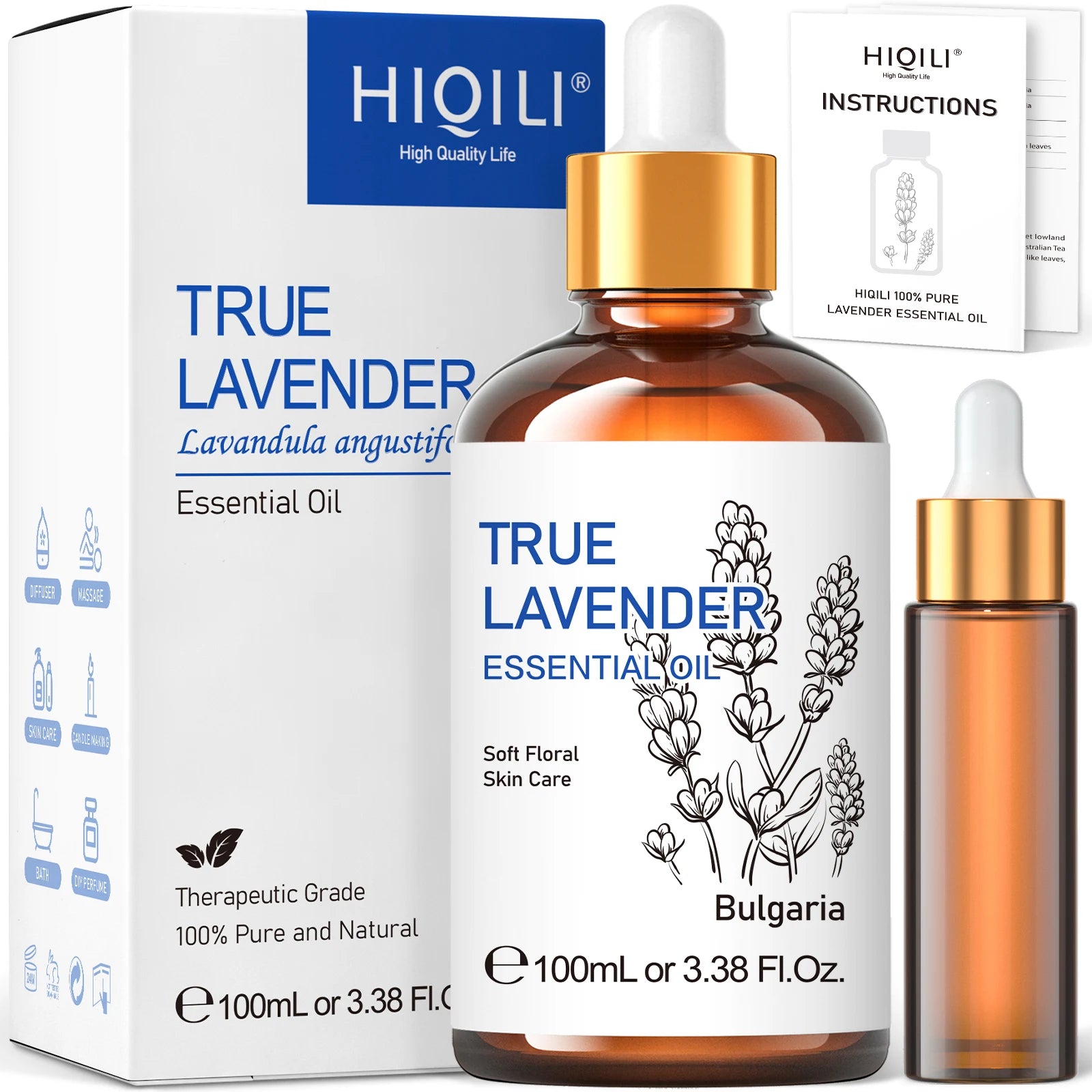 True Lavender Pure Essential Oil