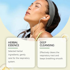 Herbal Diffuser with Mullein/Thyme/Mints Guarana/Green Tea Natural Energy Boost Clear Breathing Support for All Ages
