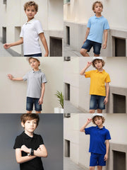 Kids Classic Sporty Polo Shirt