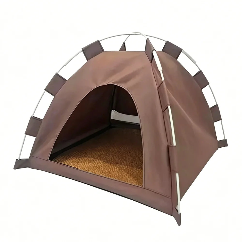 Pet Tent Bed Cats House Supplies Products Accessories Warm Cushions Furniture Sofa Basket Beds Winter Clamshell Kitten Tents Cat