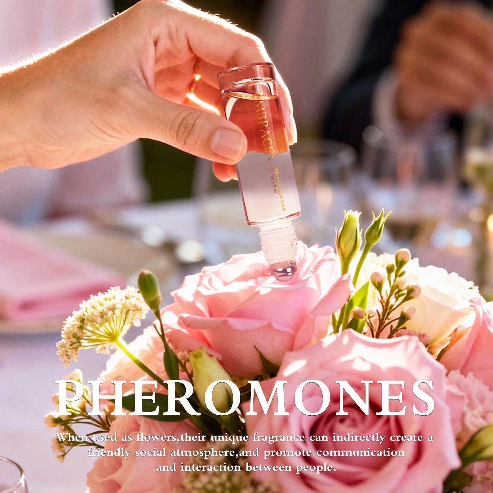 20ml Pheromone Fragrance Oils Pheromone Women Oil Roll On Long Lasting Scent Gifts