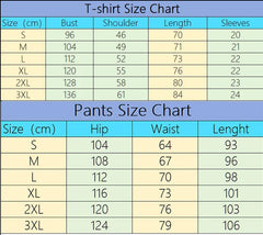 2026 New Arrival Men's Tracksuit T-shirt and Sweatpants Spring Summer Daily Casual Sports Short Sleeve Outfit Male Fashion Set