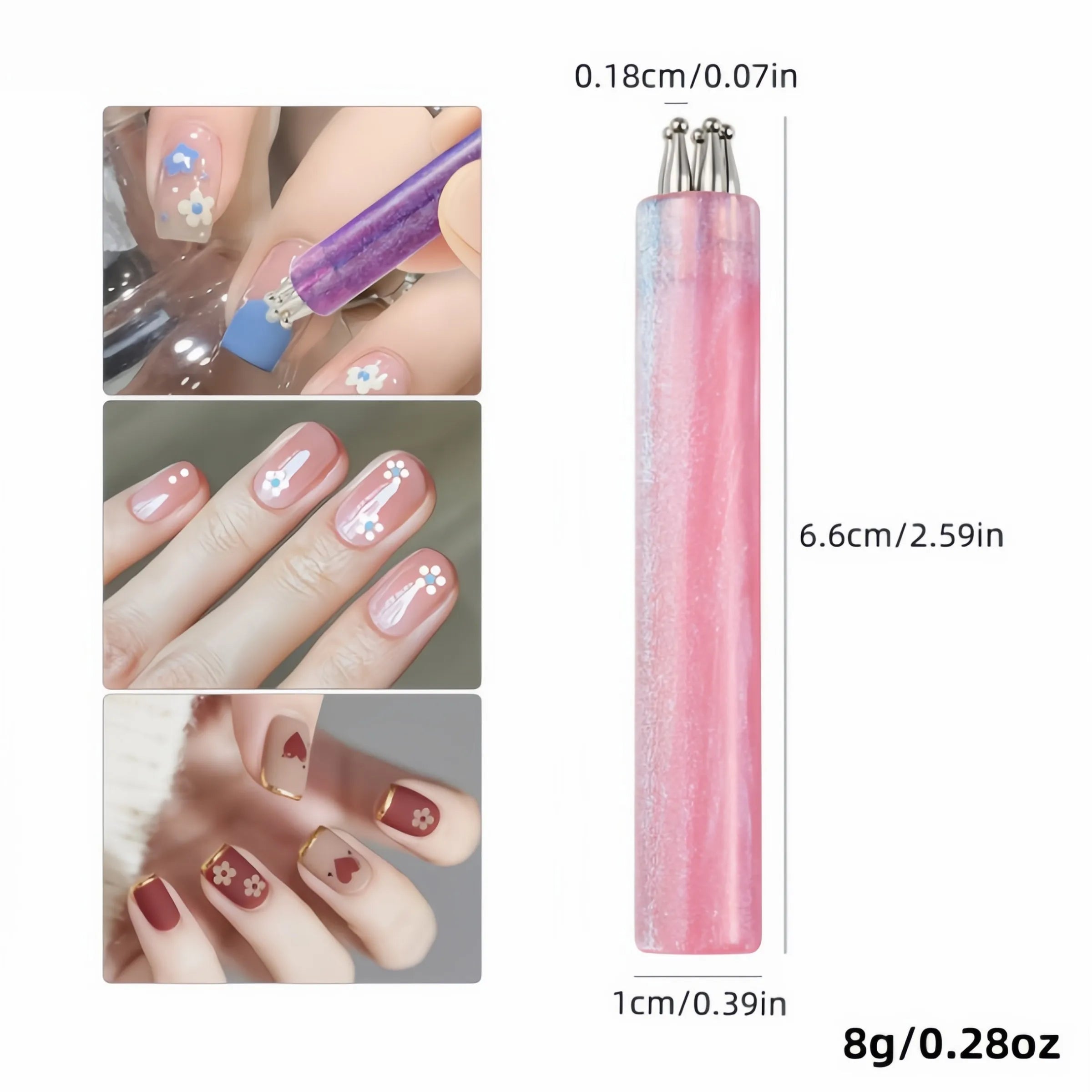 Five Petal Flower Dotting Tool