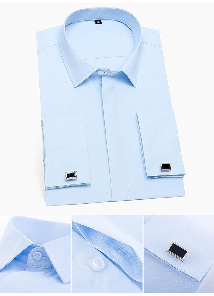 French Cuff Classic Business Shirt