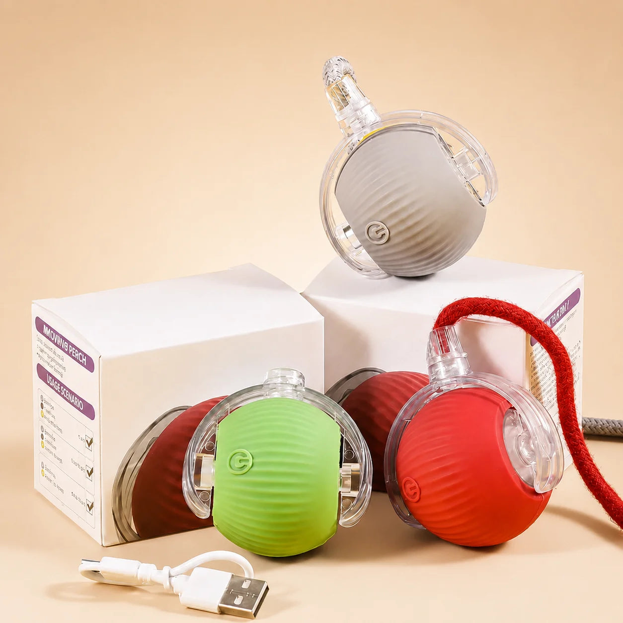Smart Automatic Rolling Dog Ball