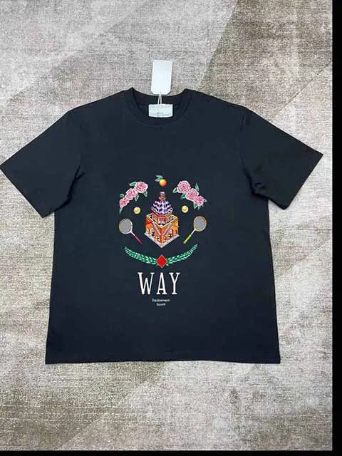 Oversized Fruit Logo Cotton Tee