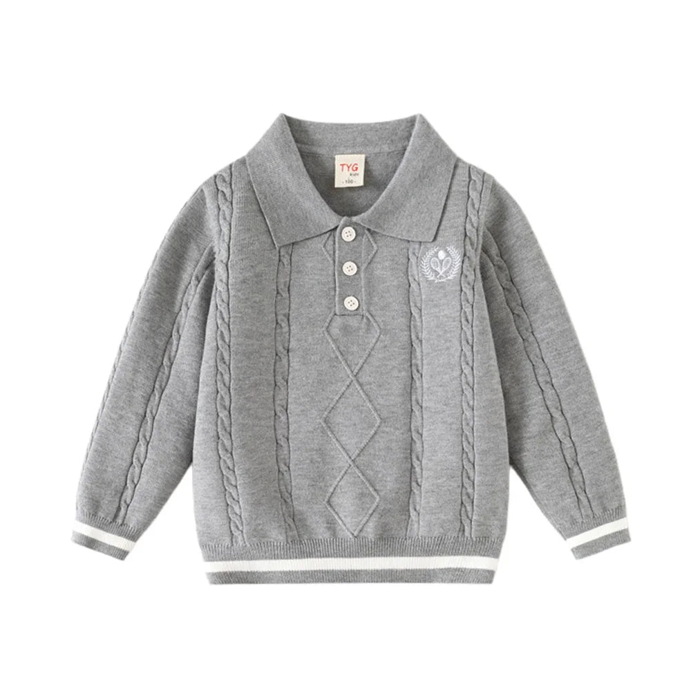 3-7T New Arrival Sweaters For Boys Wear Long Sleeve Autumn Winter Children's Sweatshirt Baby Clothes Seasonal Kids Clothing