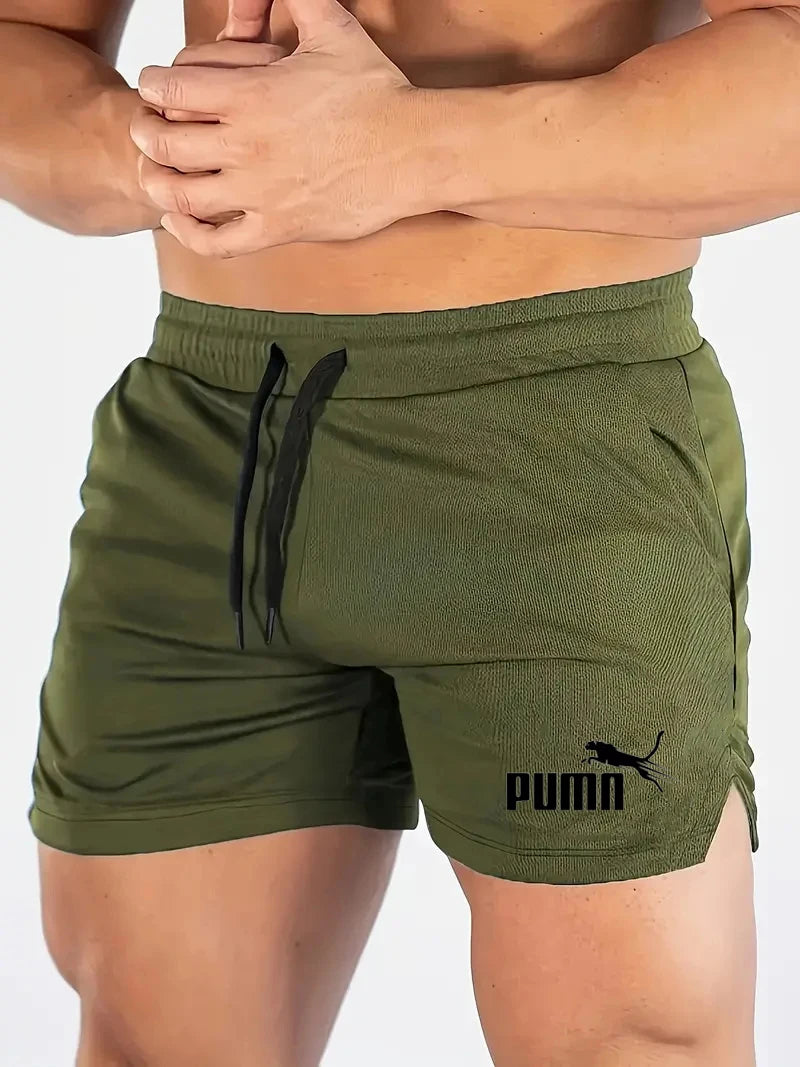 Summer Mesh Quick Drying Shorts Men's Sports Casual Shorts Men's Breathable Beach Pants Suitable for Fitness Outdoor Running