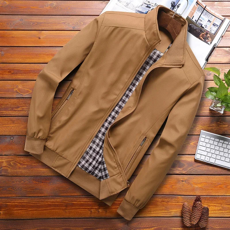 Casual Hooded Slim Bomber Jacket