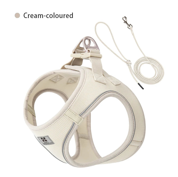 Reflective Outdoor Walking Harness Set