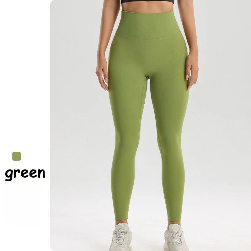 Yoga Leggings for Fitness Legging Sport Femme Slim Fit Pants Female Buttery Soft High Waist Leggins Push Up Gym Tights Women
