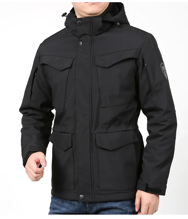 Waterproof Hooded Tactical Field Jacket
