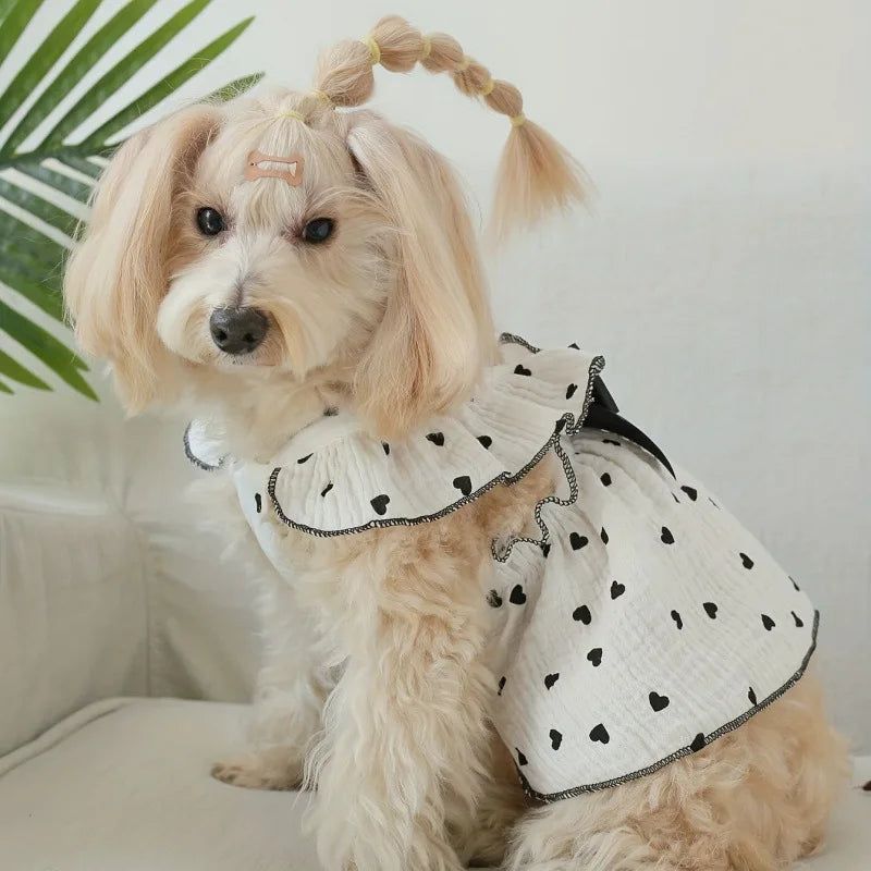 Sweet Cotton Pet Skirt Dress