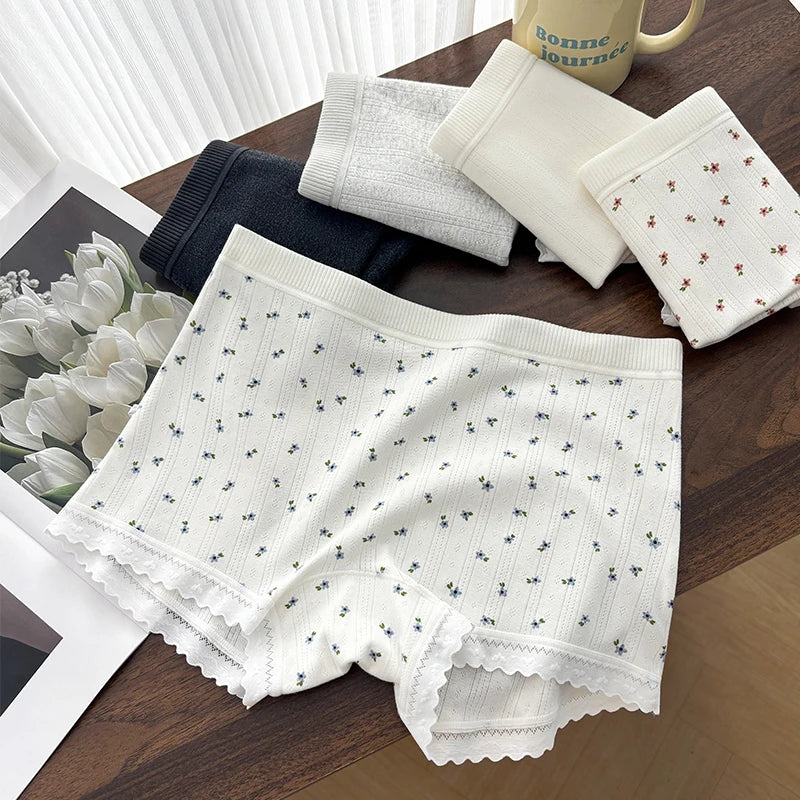 Women's Summer Shorts for a Dress Sports Fashion Female Boxer Shorts Underwear Skirt Panties Under the Safety Short Pants Trunk