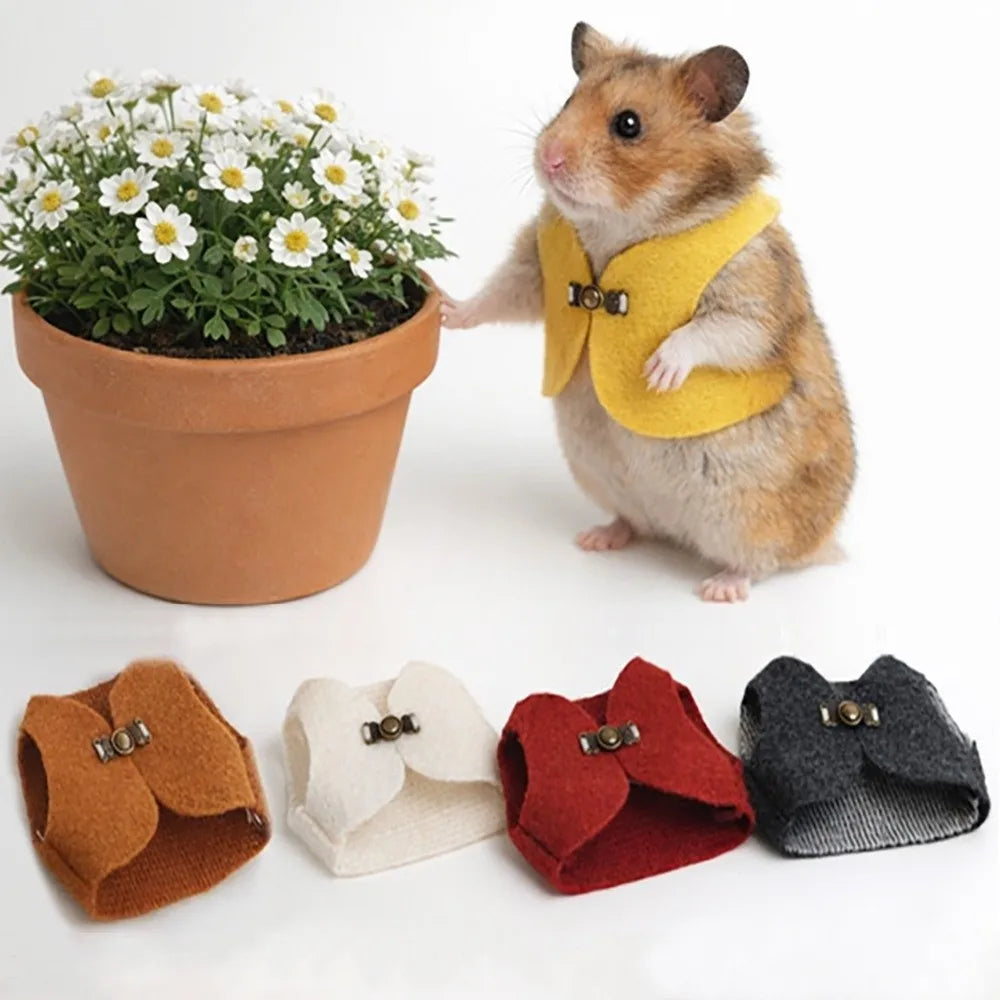 Retro Buckle Small Pet Jacket