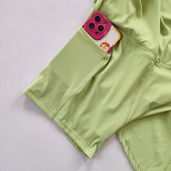 Sport Yoga Tennis Skirt Shorts