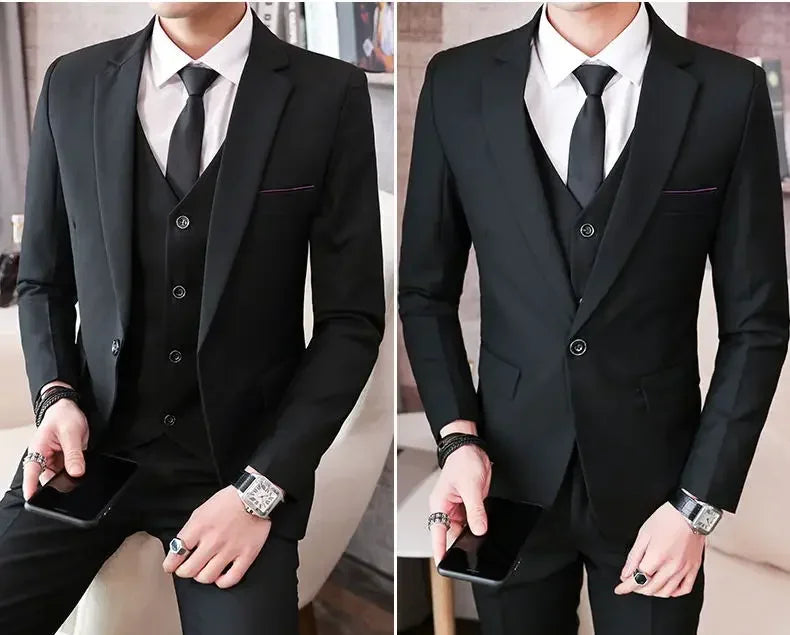 British Style Three Piece Suit