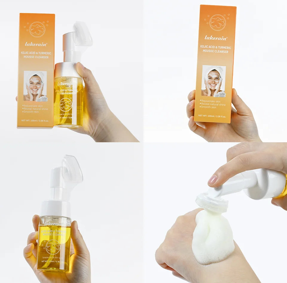 Turmeric Kojic Acid Cleansing Mousse