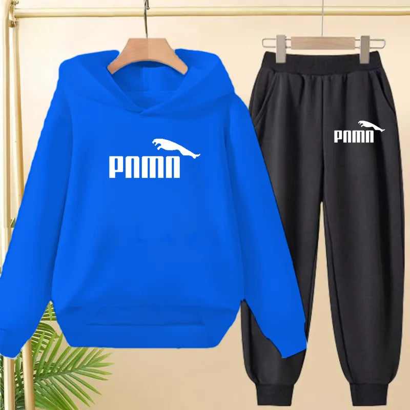 Cartoon Casual Kids Jogging Set