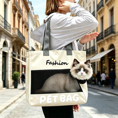 Pet Cat Carrier Bag Outdoor Travel Backpack for Cats Small Dogs Breathable Cat Carrying Bag Pet Supplies Outdoor Travel Camping