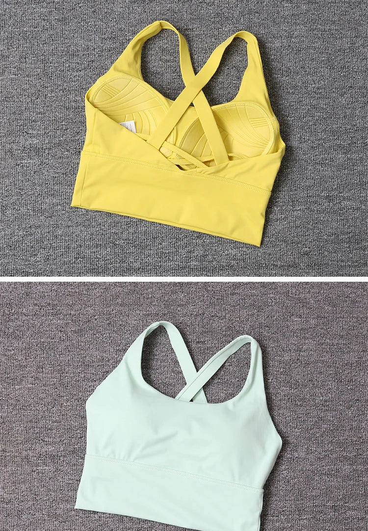 2024 High-Quality Sports Bras For Women Offer Summer High Strength Soft Women's Underwear Running Fitness Yoga Gym Clothing