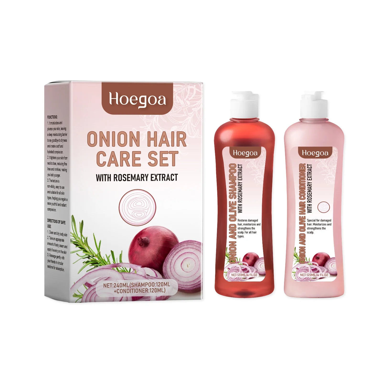 Hair Growth Repair Shampoo Conditioner Set