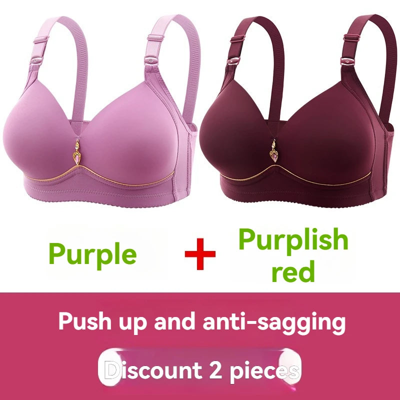 Teenage Girls Sports Bras Without Underwire  Comfortable  Breathable  With Non-magnetic Thin Cups  Suitable For All Seasons