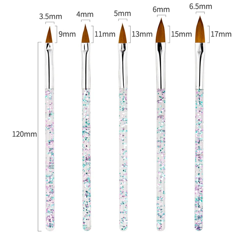 Nail Art Brushes Nail Art Tool Set Nail Dotting Tools Nail Dust Brush Striping Long Lines Nail Drawing Pen Nail Design