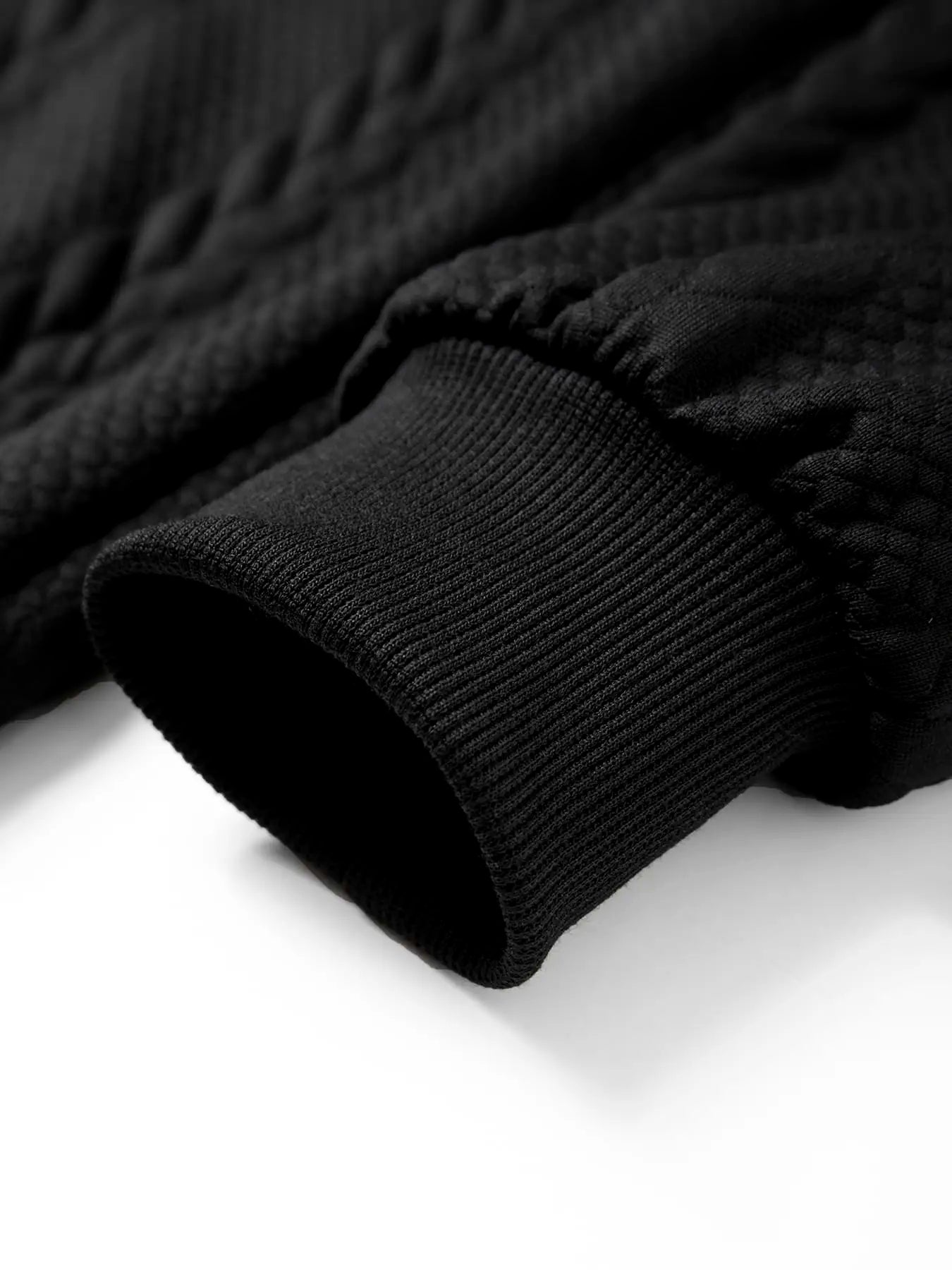 Stand Collar Knit Pullover