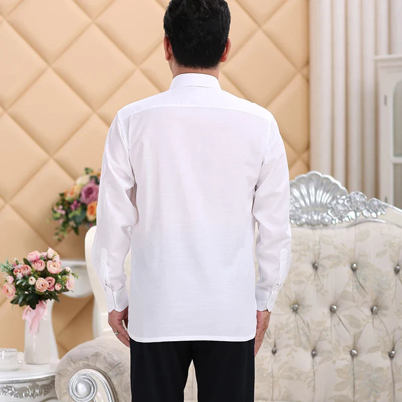 Classic Cotton Business Casual Shirt