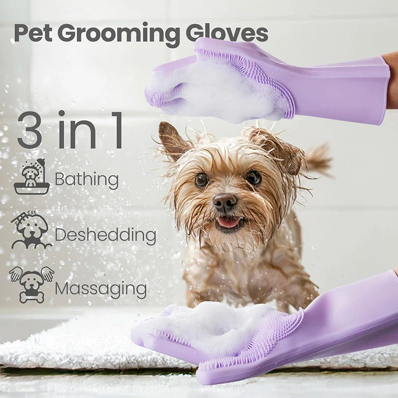 Magic Massaging Scrubber Bath Glove