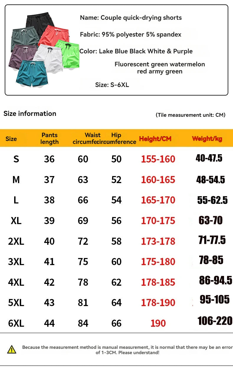 New Men's Sports Casual 3/4 Shorts With Ice Silk Lightweight Sweat-absorbing Outdoor Quick Drying Running Fitness Loose Pants
