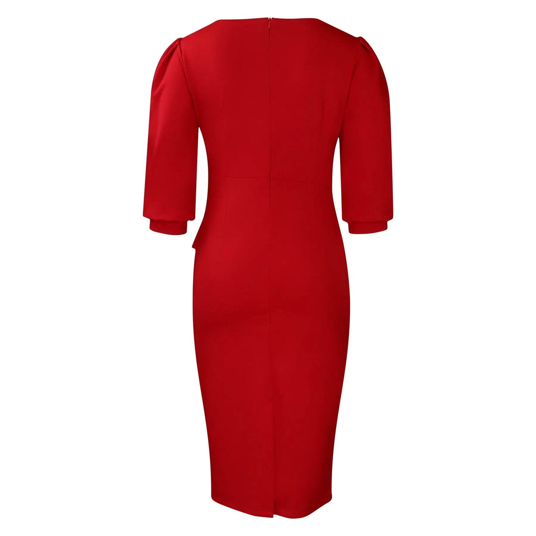 Sheath Half Sleeve Office Dress