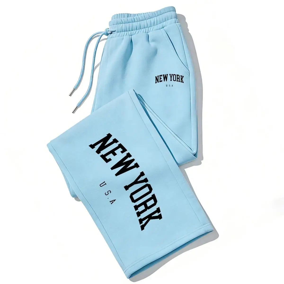 2026 NEW YORK Printed Jogger Pants for Men & Women High Quality Breathable Sweatpants for Running Casual Wear