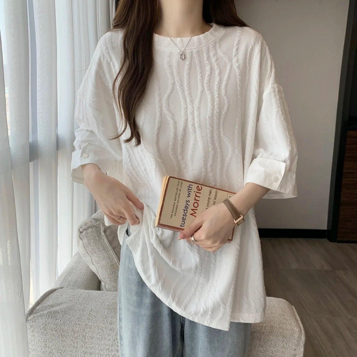 Loose Korean Casual Tee Women