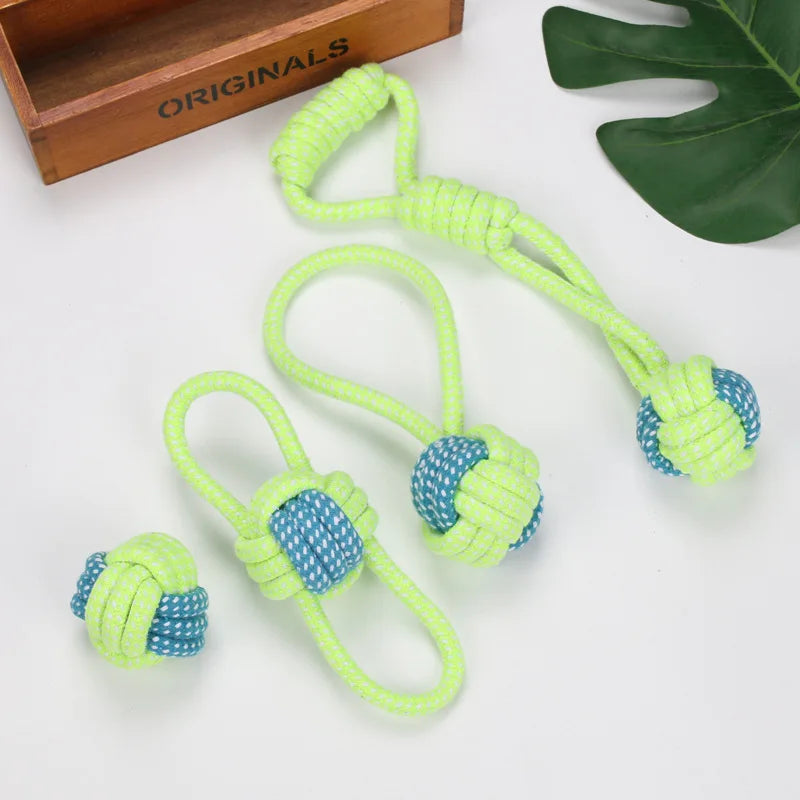 Polyester Cotton Rope Puppy Toy