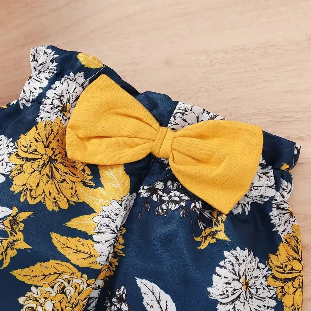Floral Baby Girl Summer Set