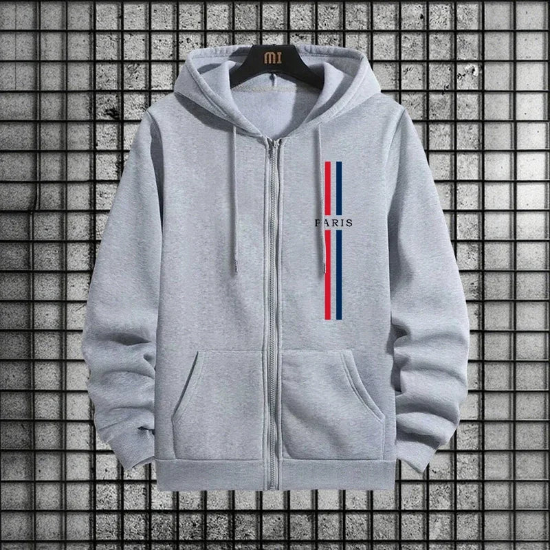 Womens Tracksuit Set 2026 Streetwear Paris Fashion 2 Pieces Outfit Zipper Hoodie and Joggers Autumn Winter Casual Sportswear
