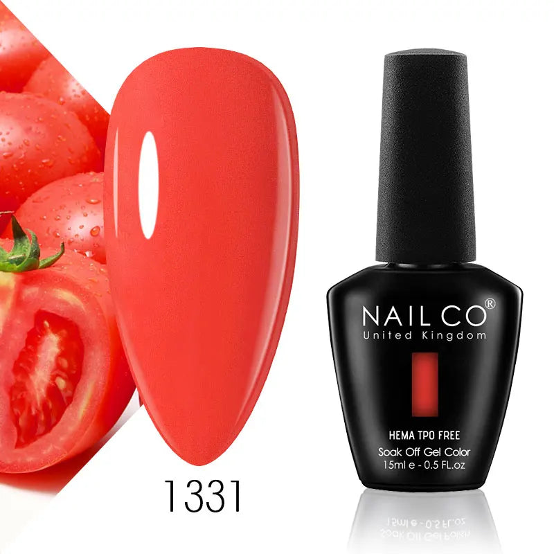 NAILCO 15ml Nail Gel Polish Semi Permanent UV Varnish Nails Art Gel Vernis Manicure TOP BASE Nails Products Supplies Equipment