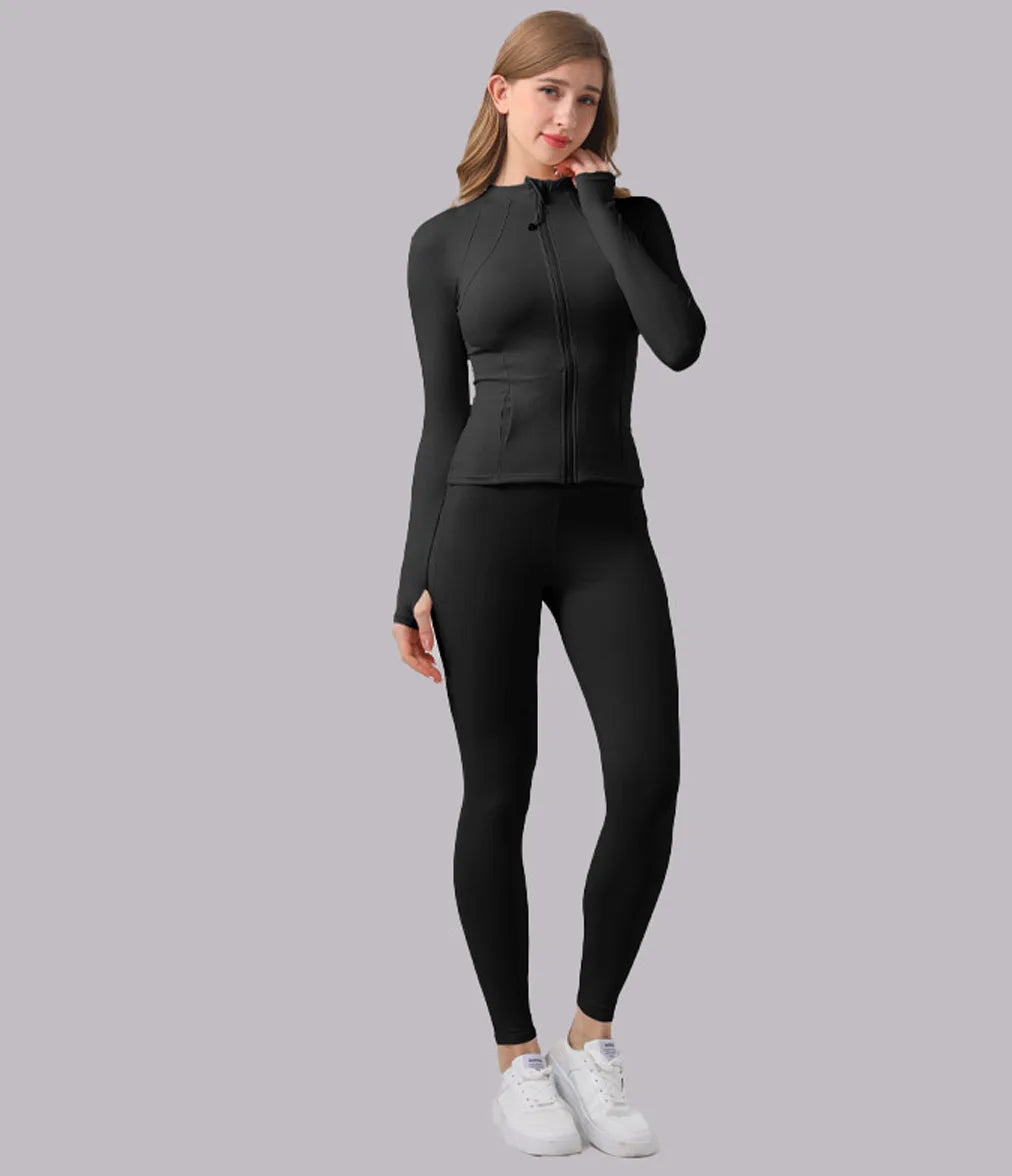 Yoga Pilates Training Set for Women Professional Fit Suitable for Gym, Outdoor Running, and Multi-Scene Workouts
