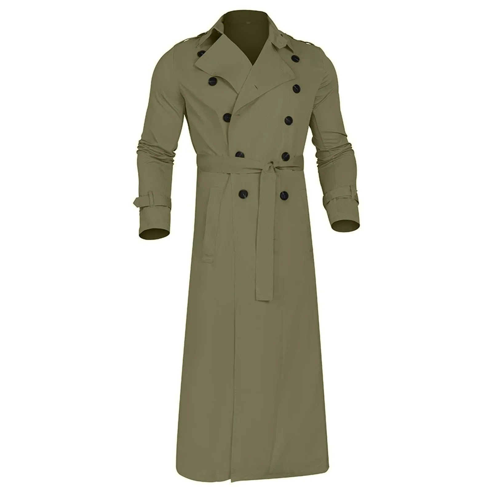 Full Length Single Breasted Trench