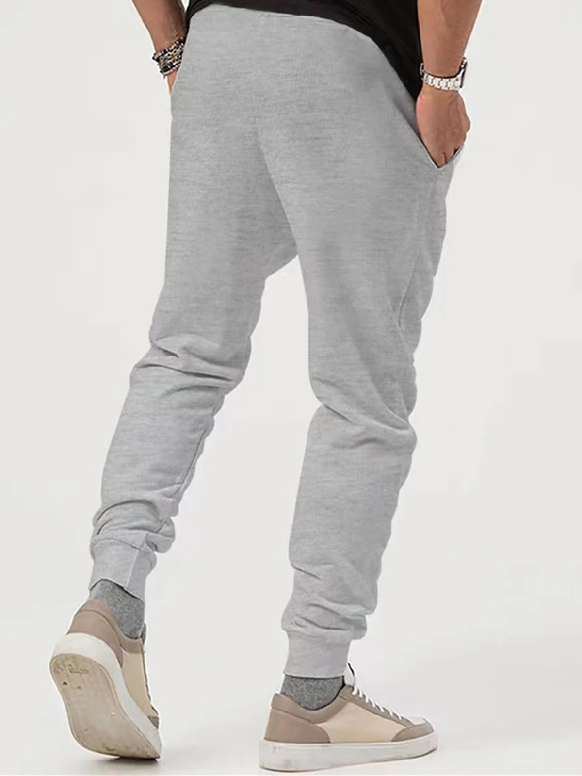 Black Men Sports Pants Running Trousers Workout Jogging Long Pants Gym Sport Joggers for Men Fitness Sweatpants Tracksuits