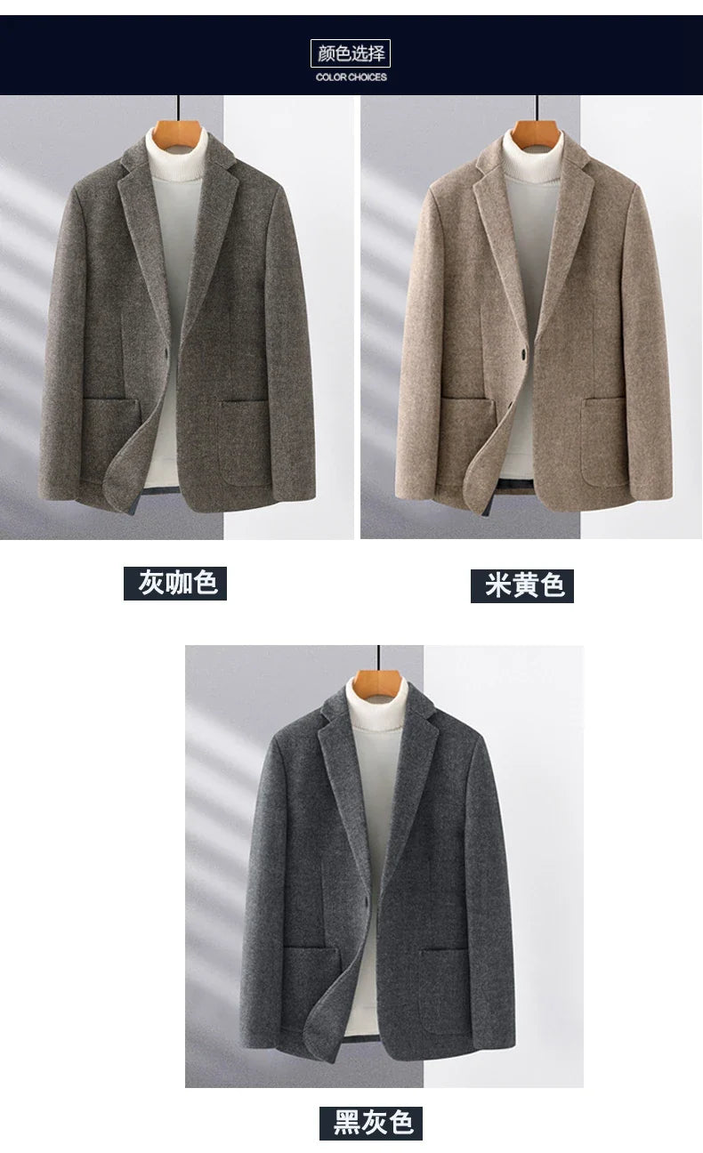 Elegant Tweed Business Blazer