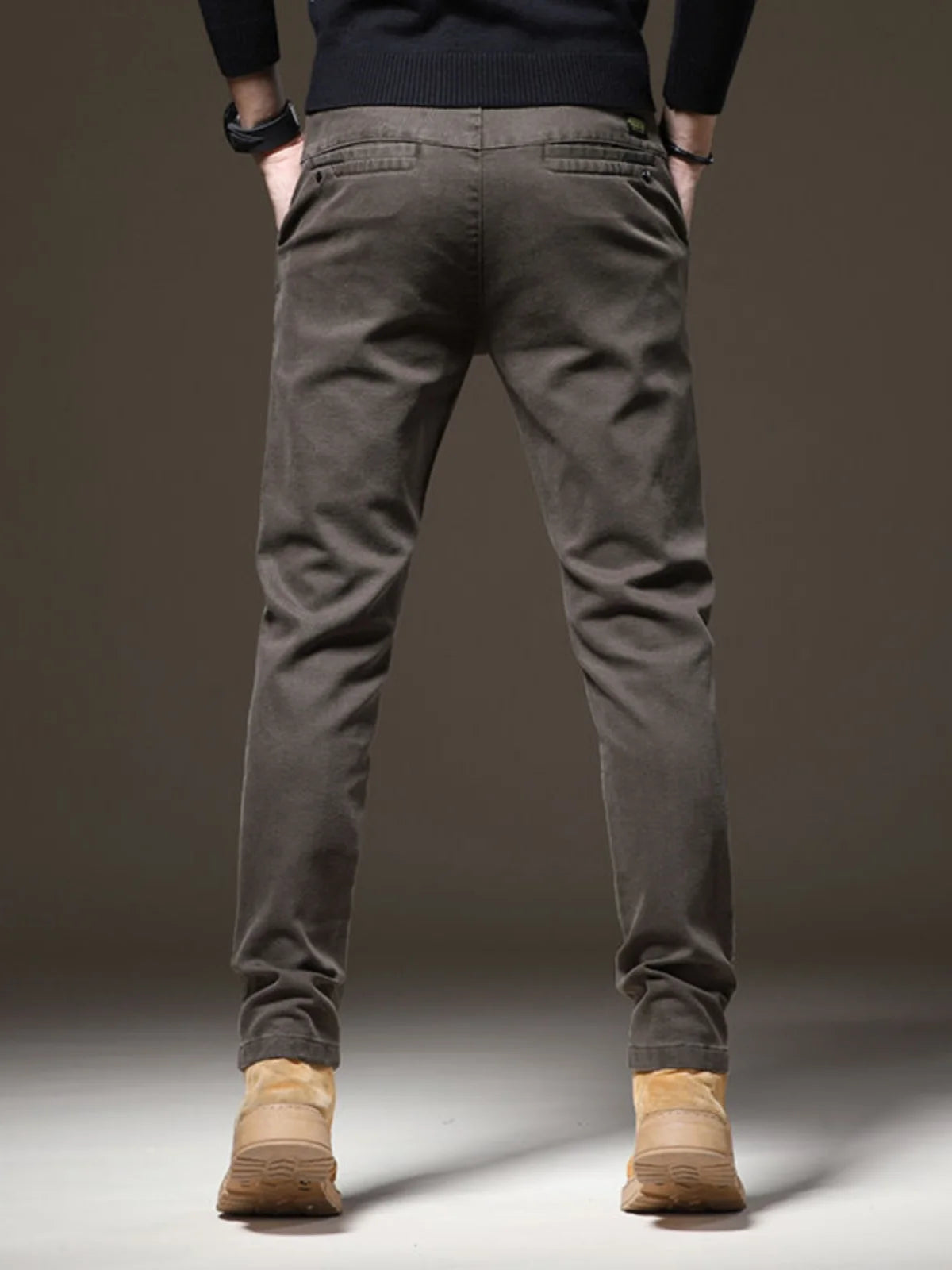 High End Casual Straight Pants