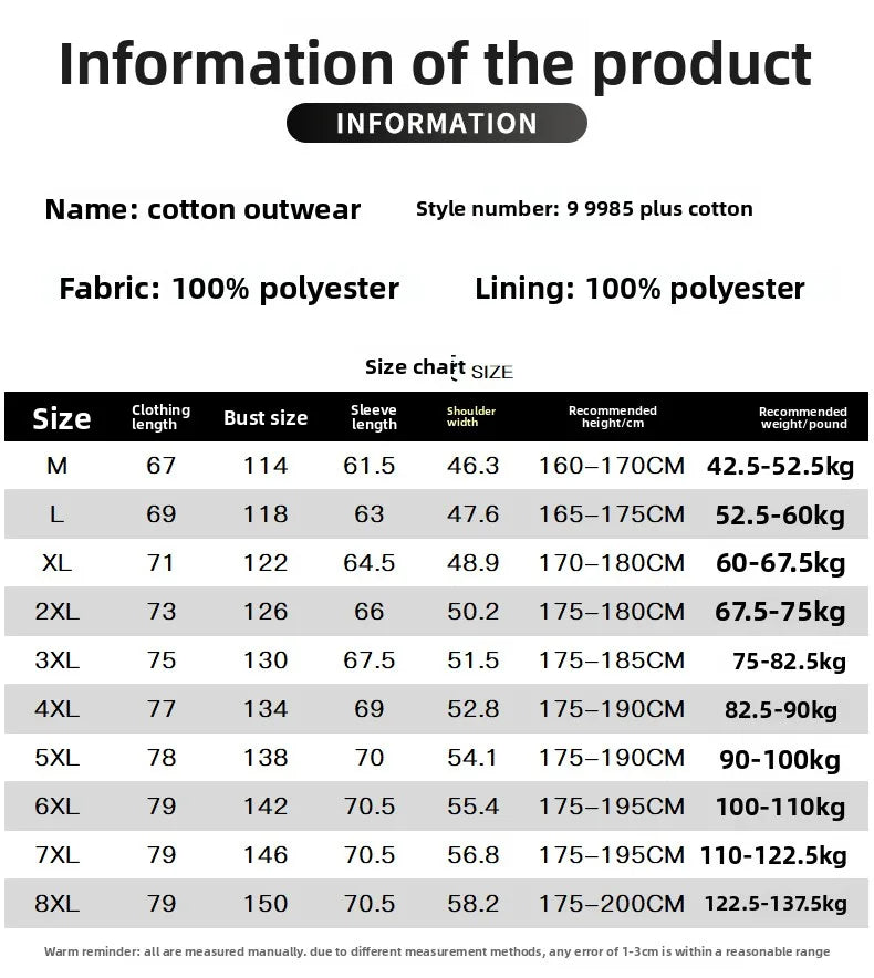 Cotton Padded Casual Jacket
