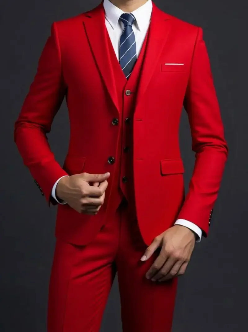 British Style Three Piece Suit
