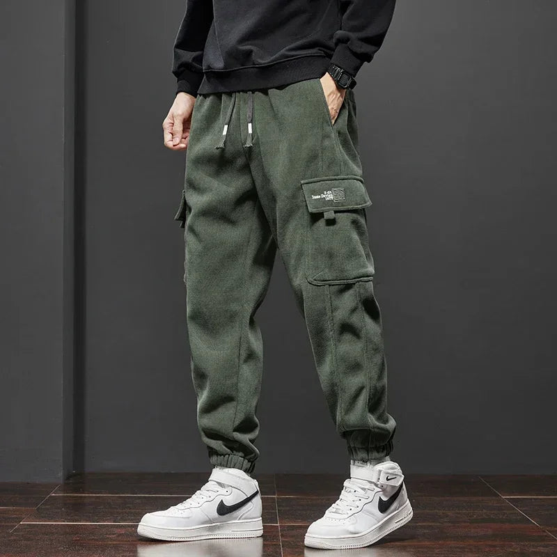 Elastic Waist Casual Jogger Pants