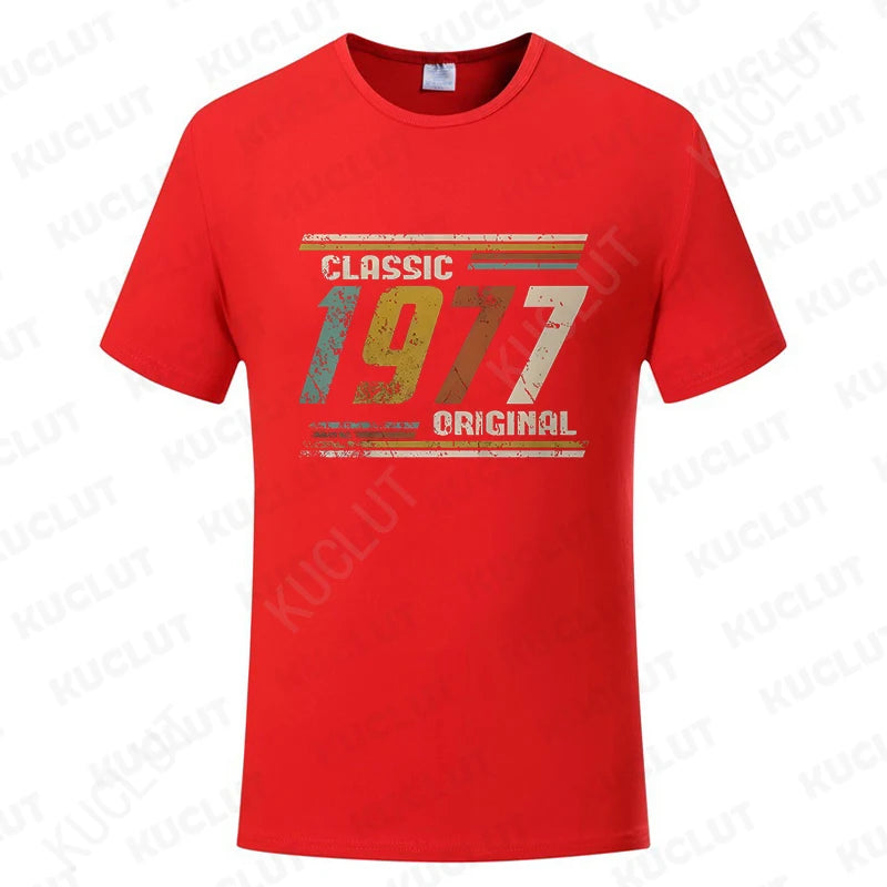 Vintage 1977 Classic Print Tee
