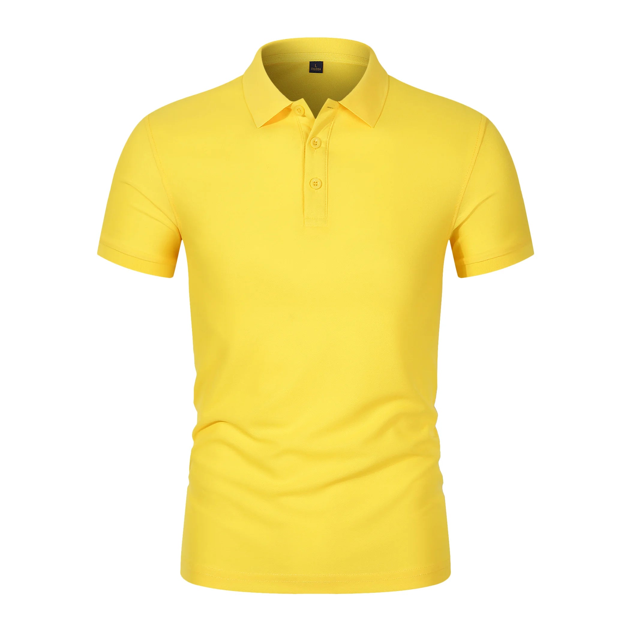 2025 Hot Sale Men's Summer Casual Breathable Comfortable Polo Shirt Men's Solid Color High Quality Short Sleeve T-Shirt ﻿